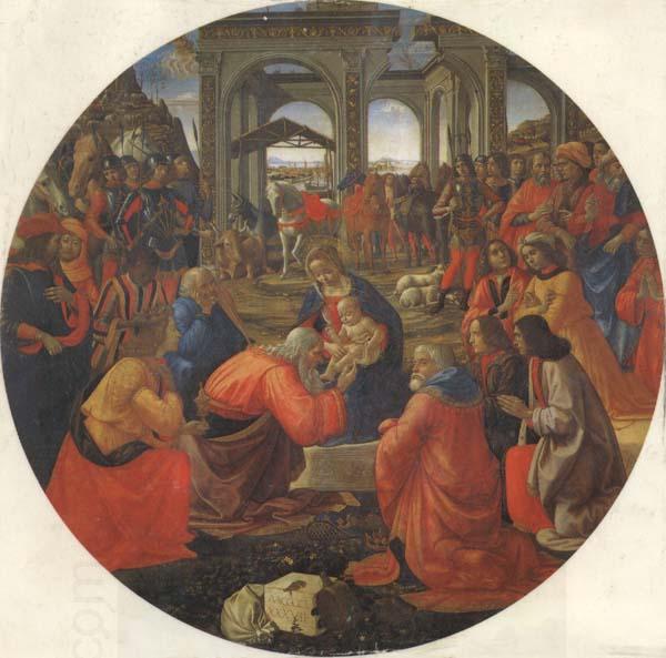 Domenico Ghirlandaio The Adoration of the Magi oil painting picture